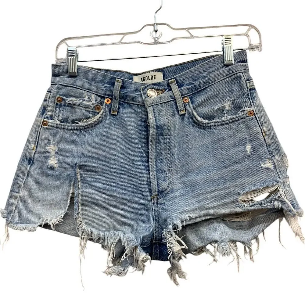 AGOLDE Parker‎ Vintage Cut Off Short Swapmeet SZ 23